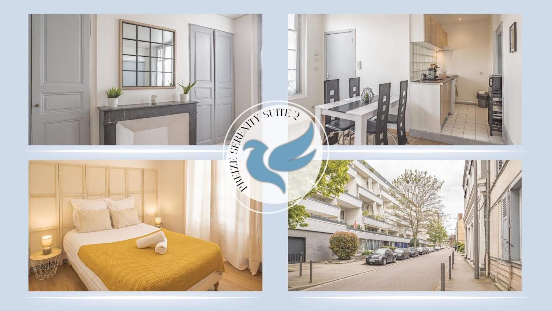 Preize Serenity Suite 2 - Hypercentre - 2 Pers. Troyes Exterior photo